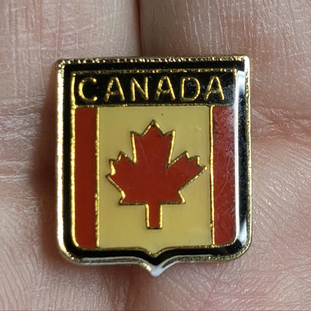 Pair of Canada Souvenir Lapel Pins
